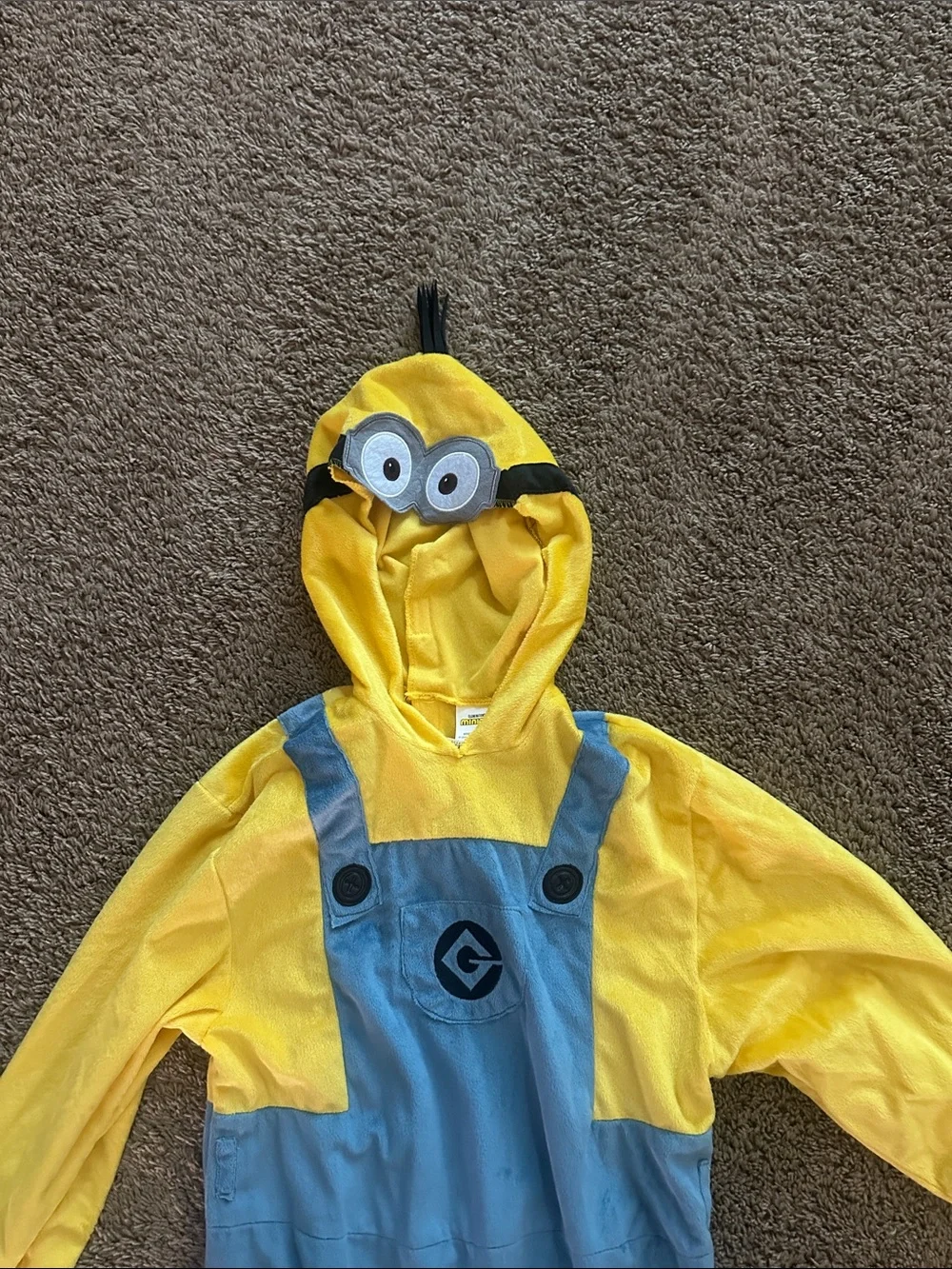 Kevin minion costume for boys or girls